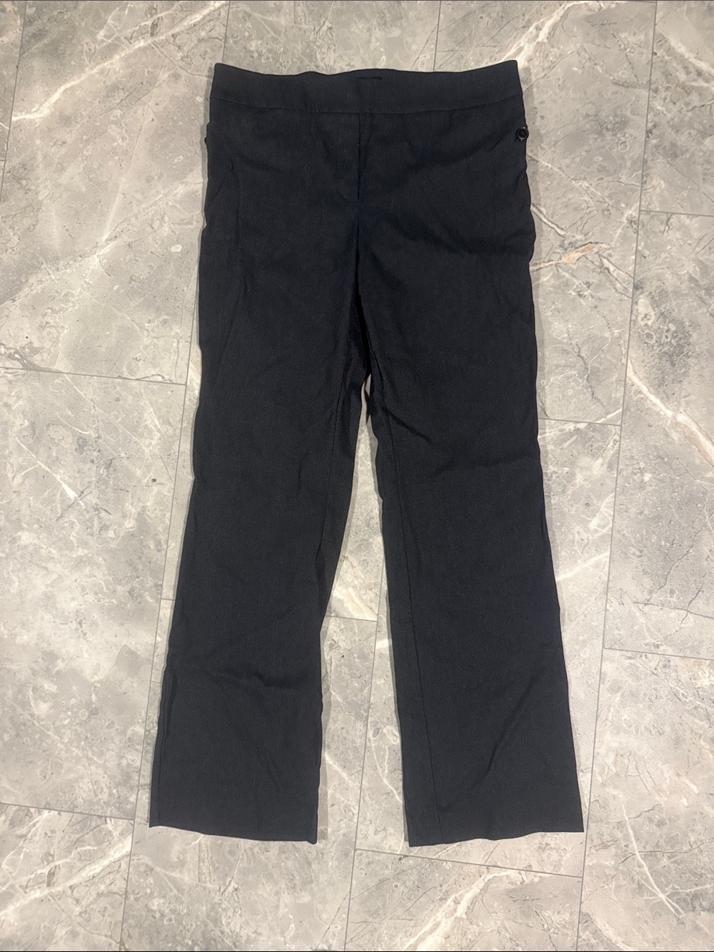 Classic Charcoal Women's Straight-Leg Pants